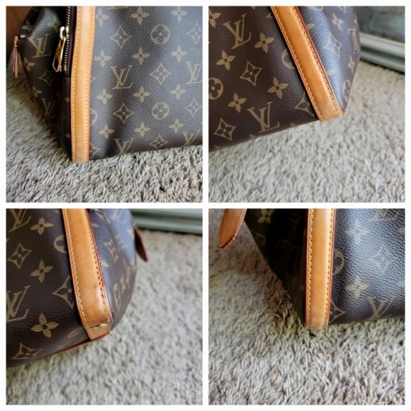 AUTH LOUIS VUITTON MONOGRAM CANVAS MARAIS MM BAG - Picture 12 of 12